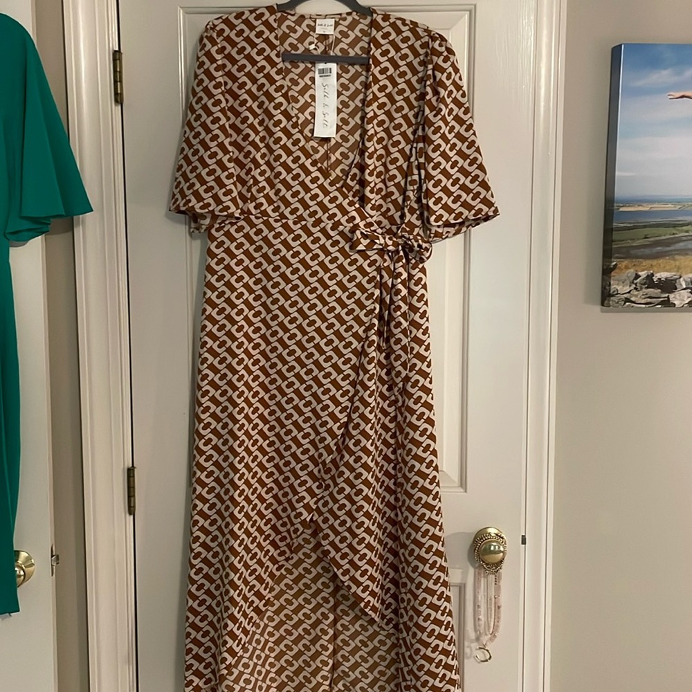 Silk and Salt Maxi dress